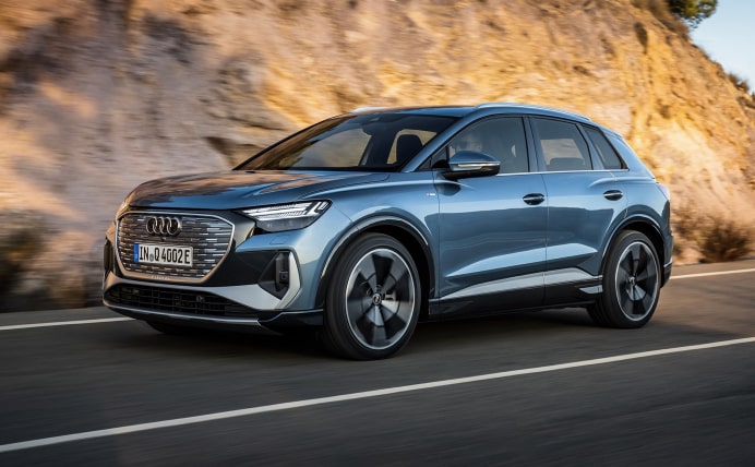 Audi Q4 e-tron 40 Sportback grey